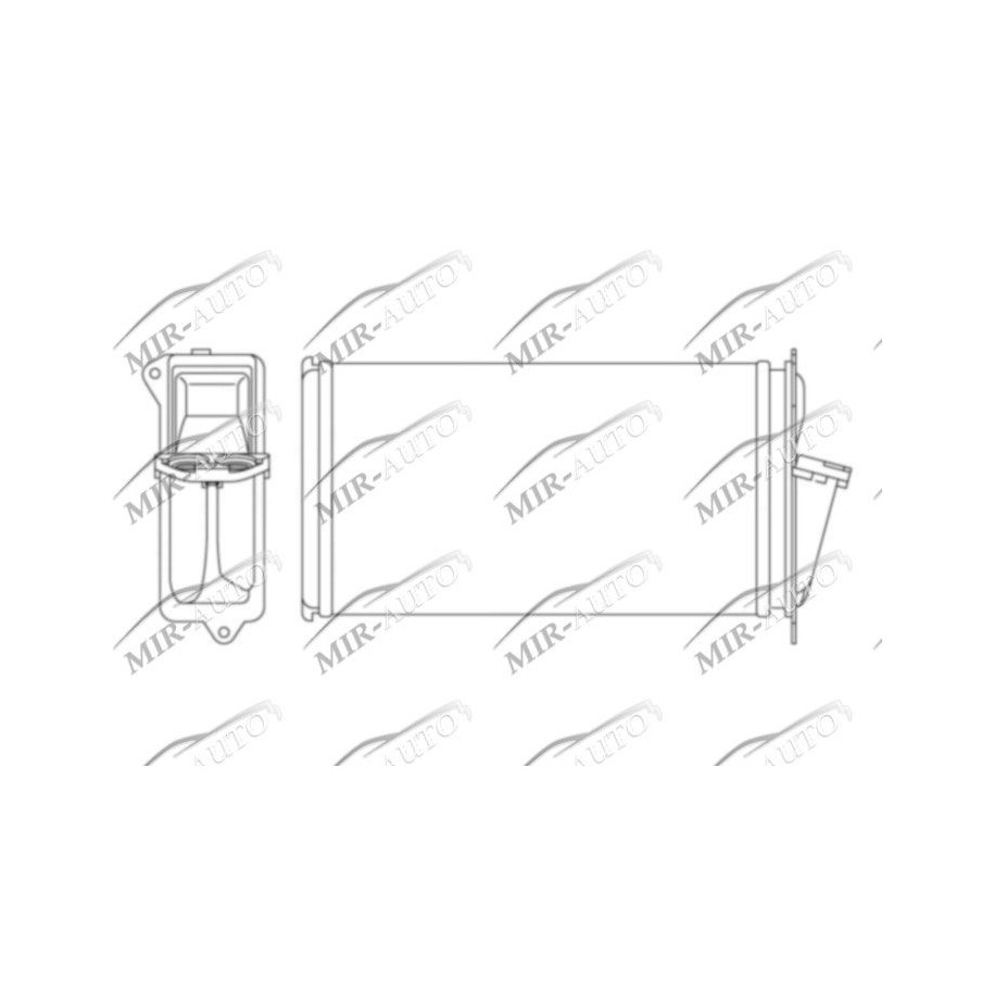 Heater without pipes