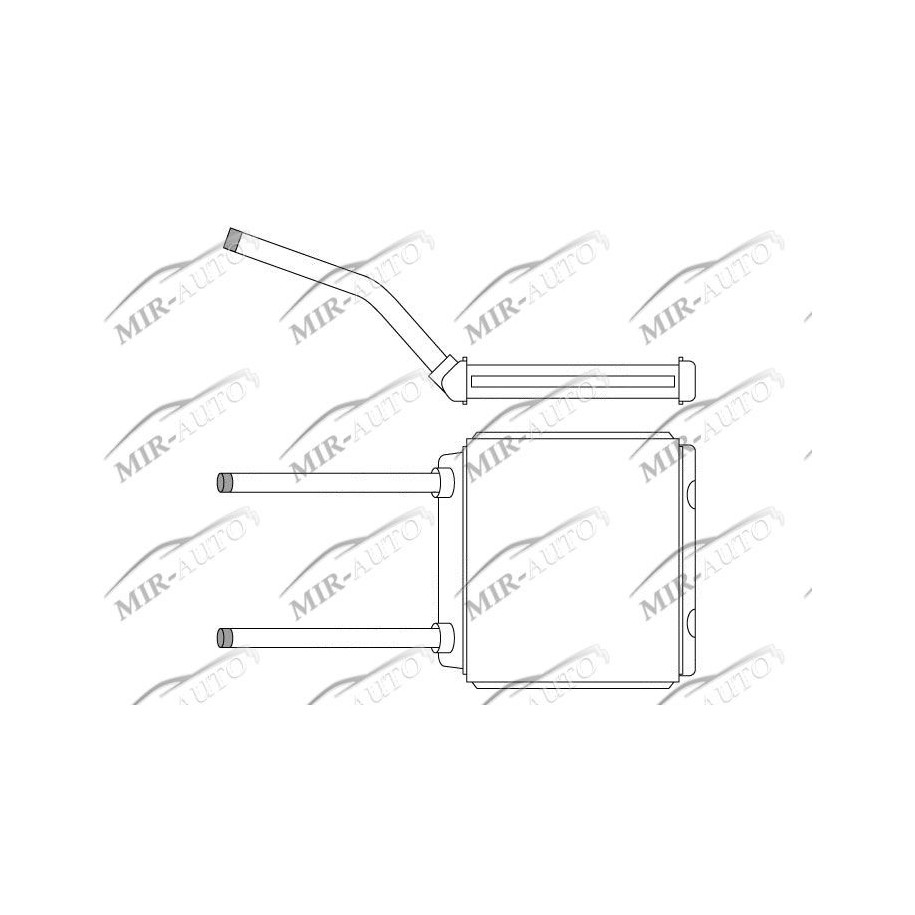 Salono šildymo radiatorius