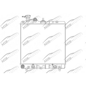 Variklio aušinimo radiatorius