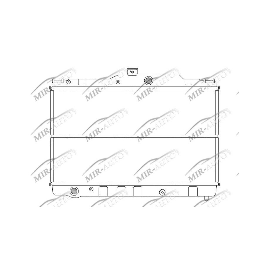Variklio aušinimo radiatorius