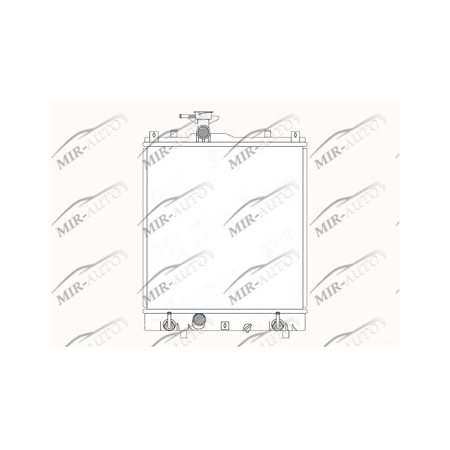 Variklio aušinimo radiatorius