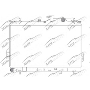 Variklio aušinimo radiatorius