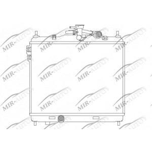 Variklio aušinimo radiatorius