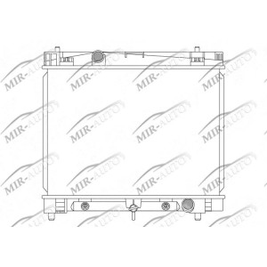 Variklio aušinimo radiatorius