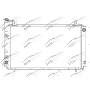 Variklio aušinimo radiatorius