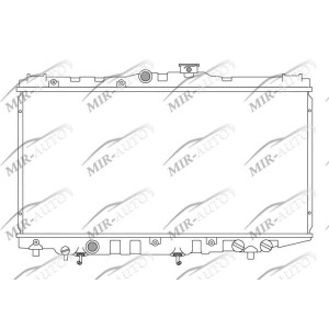 Variklio aušinimo radiatorius