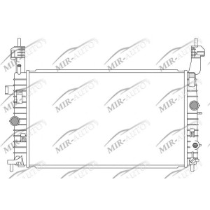 Variklio aušinimo radiatorius