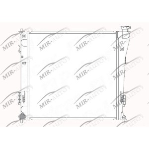 Variklio aušinimo radiatorius