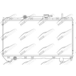 Variklio aušinimo radiatorius