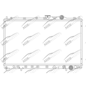 Variklio aušinimo radiatorius