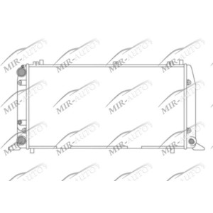 Variklio aušinimo radiatorius