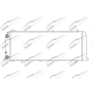 Variklio aušinimo radiatorius