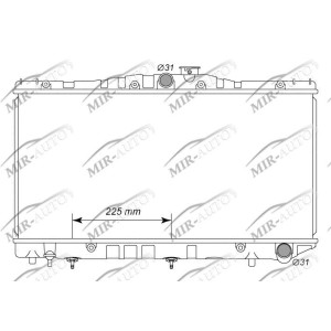 Variklio aušinimo radiatorius
