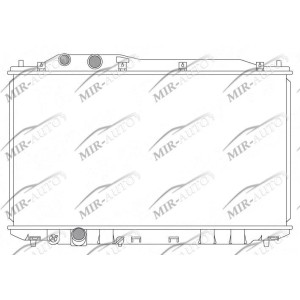 Variklio aušinimo radiatorius