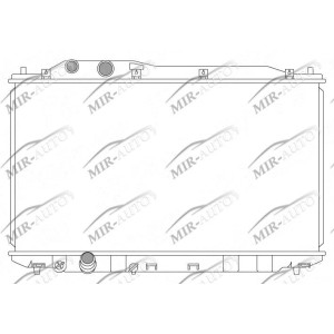 Variklio aušinimo radiatorius