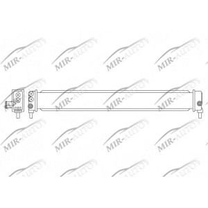 Variklio aušinimo radiatorius