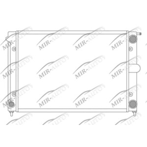 Variklio aušinimo radiatorius