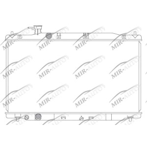 Variklio aušinimo radiatorius