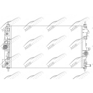 Variklio aušinimo radiatorius