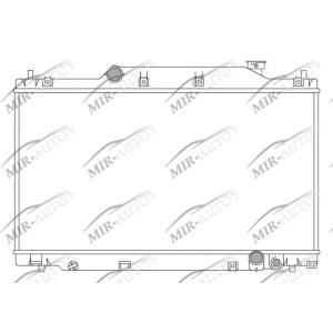 Variklio aušinimo radiatorius