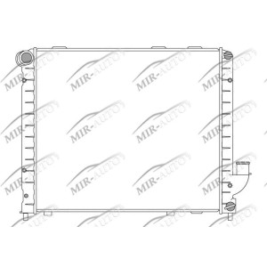 Variklio aušinimo radiatorius