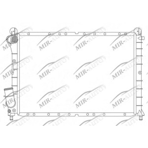 Variklio aušinimo radiatorius