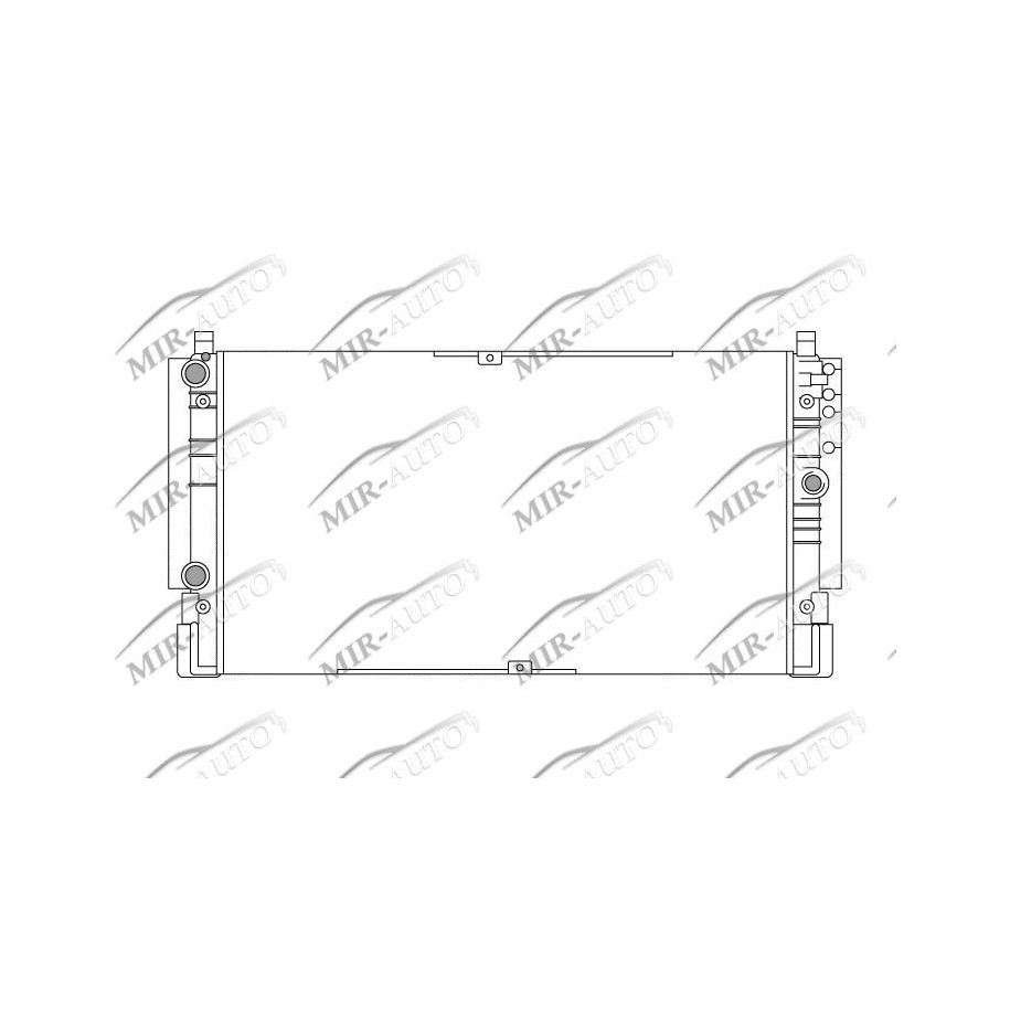 Variklio aušinimo radiatorius