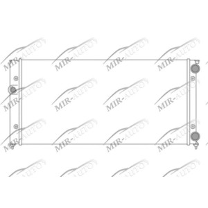 Variklio aušinimo radiatorius