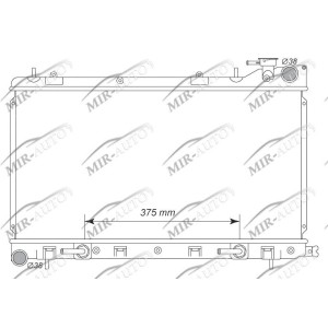 Variklio aušinimo radiatorius