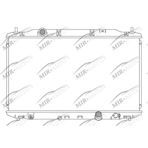 Variklio aušinimo radiatorius