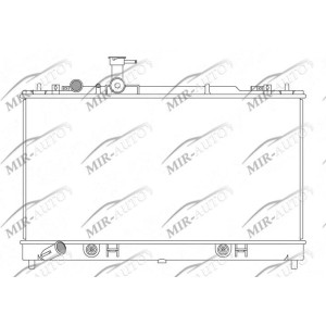 Variklio aušinimo radiatorius