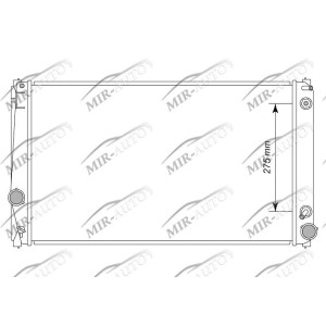 Variklio aušinimo radiatorius