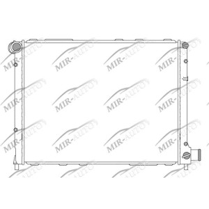 Variklio aušinimo radiatorius