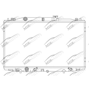 Variklio aušinimo radiatorius