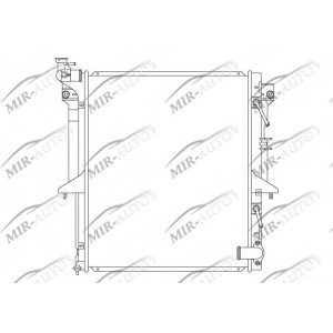 Variklio aušinimo radiatorius
