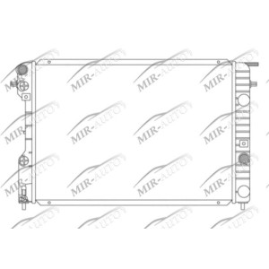 Variklio aušinimo radiatorius