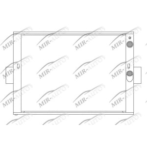 Variklio aušinimo radiatorius