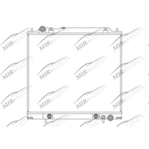 Variklio aušinimo radiatorius