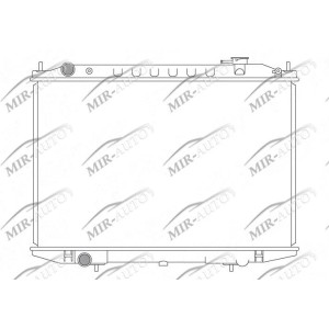 Variklio aušinimo radiatorius