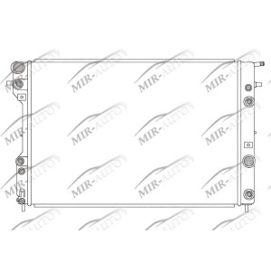 Variklio aušinimo radiatorius