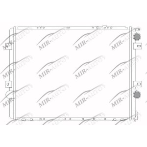 Variklio aušinimo radiatorius