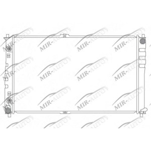 Variklio aušinimo radiatorius