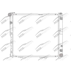 Variklio aušinimo radiatorius