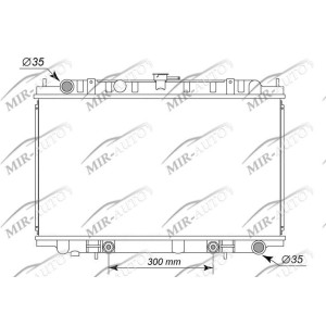Variklio aušinimo radiatorius