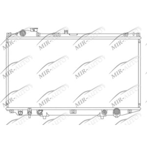 Variklio aušinimo radiatorius