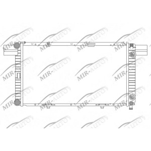 Variklio aušinimo radiatorius