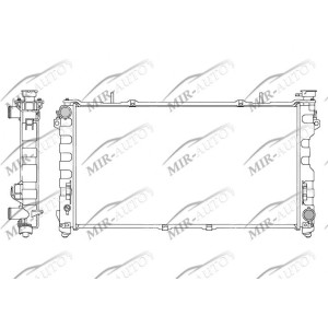 Variklio aušinimo radiatorius