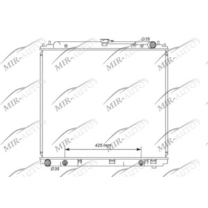 Variklio aušinimo radiatorius