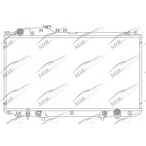 Variklio aušinimo radiatorius