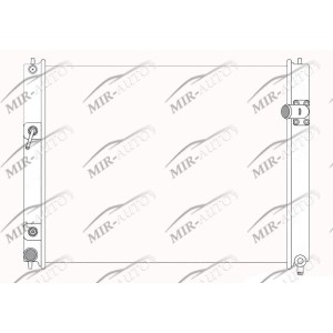 Variklio aušinimo radiatorius